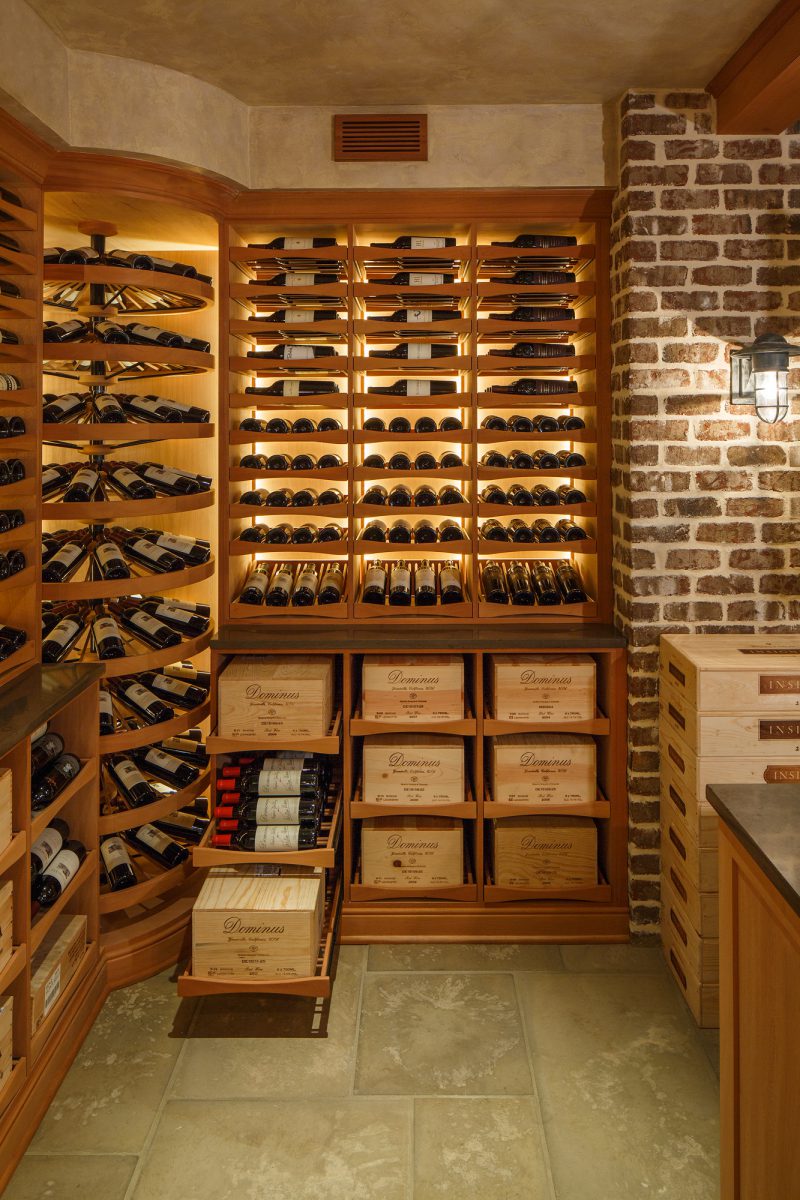 beautiful wine racks