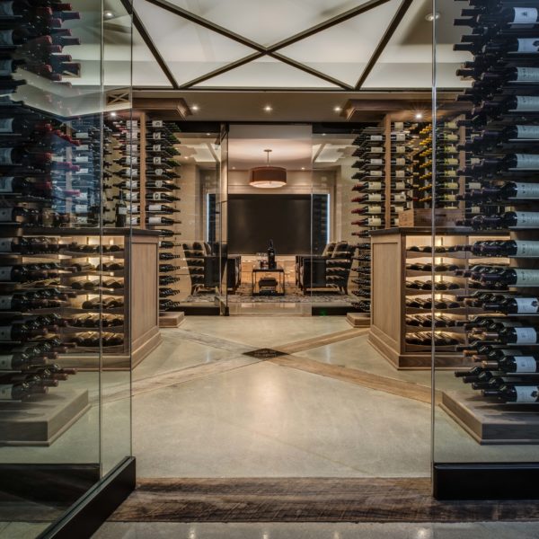 Statement Wine Cellar in Great Lakes by Design
