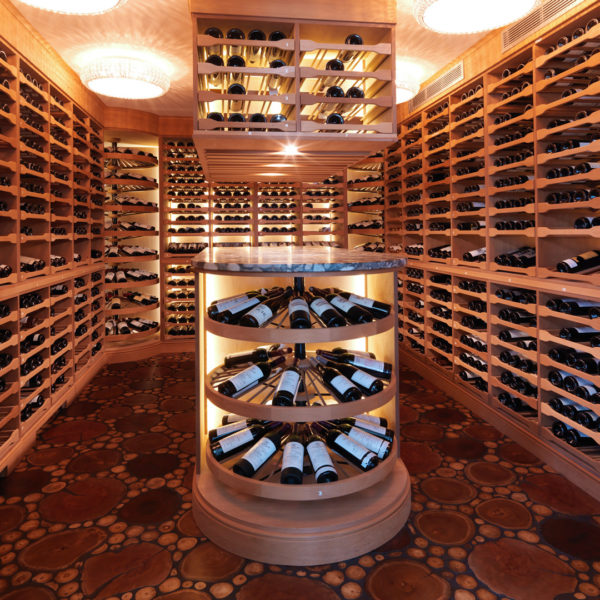 Wine Cellar in a High-rise, 43 Floors Up