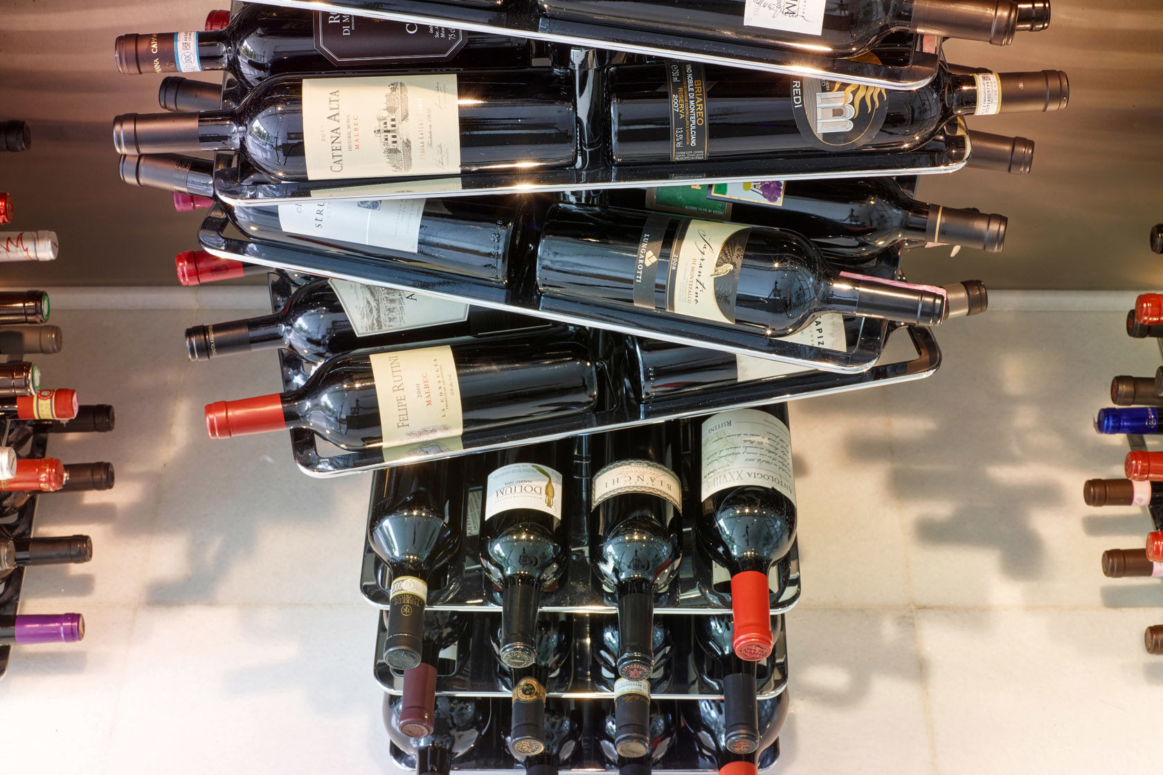 modern wine racks