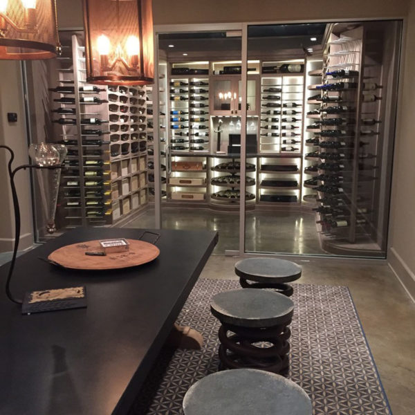 How to Integrate Lighting Into Your Custom Glass Wine Cellar