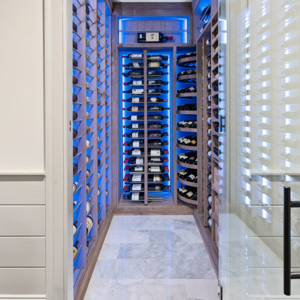 Franklin, Tennessee Wine Cellar with RGB Color LED