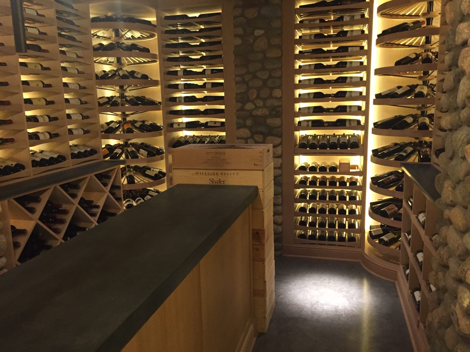 Suttons Bay Michigan Wine Cellar