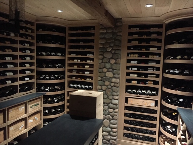 Sutton's Bay Michigan Wine Cellar