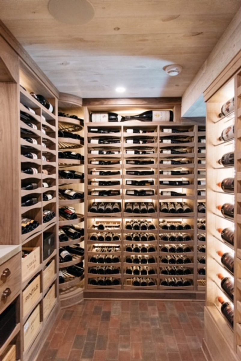 wine drawers and rotating wine storage