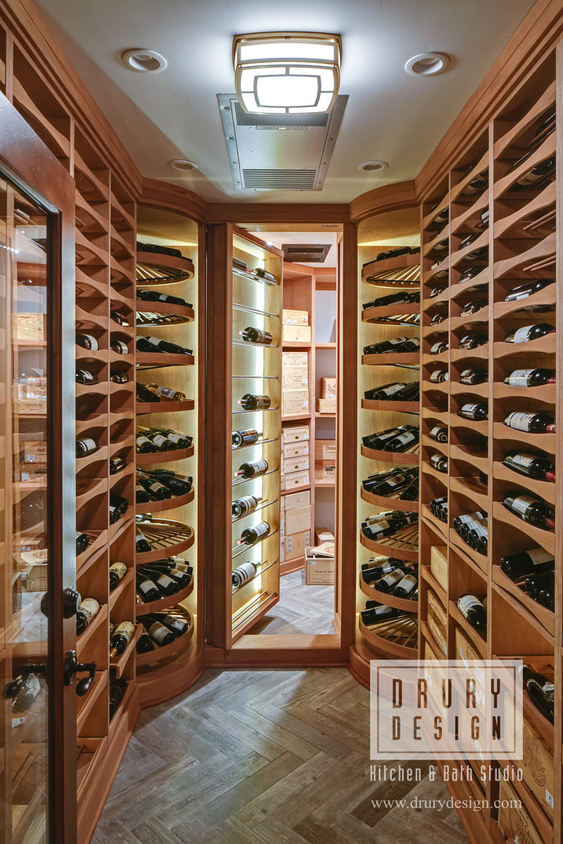 Secret Hidden Door in Wine Cellar