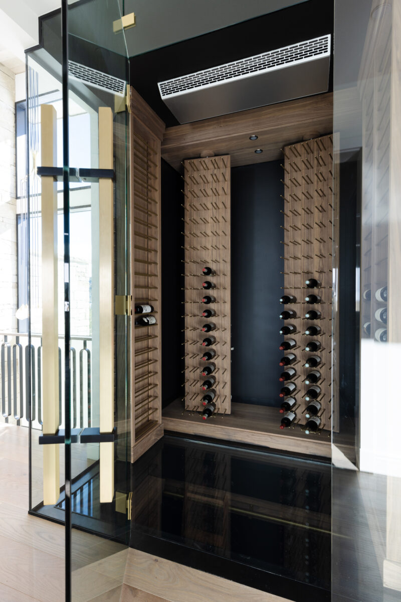 Rotating Wine Storage-Modern Cellar